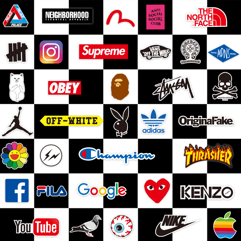Фирмы одежды значки фото и название