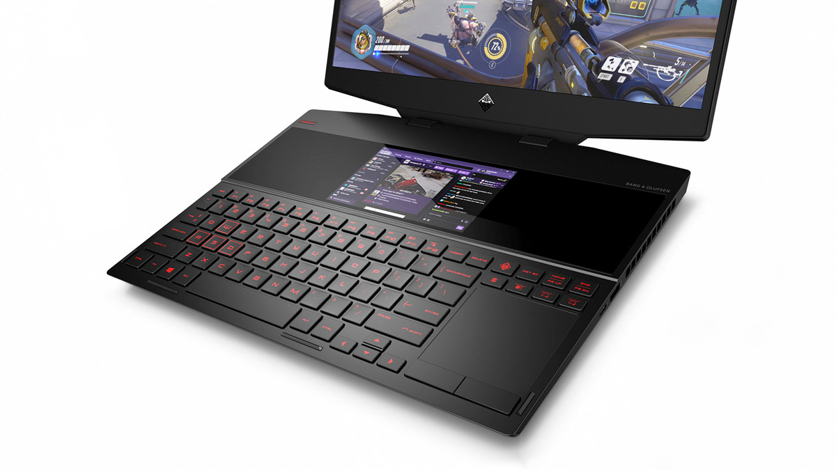 Есть ли ноутбуки. Ноутбук HP Omen x 15-dg0001ur. Ноутбук HP Omen x 15-dg0004nw. Ноутбук HP Omen x 15-dg0003nw. Игровой ноутбук с 2 экранами.