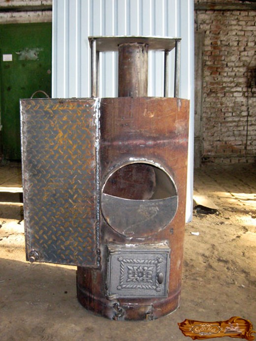 Печка для бани чертежи железная своими руками из металла